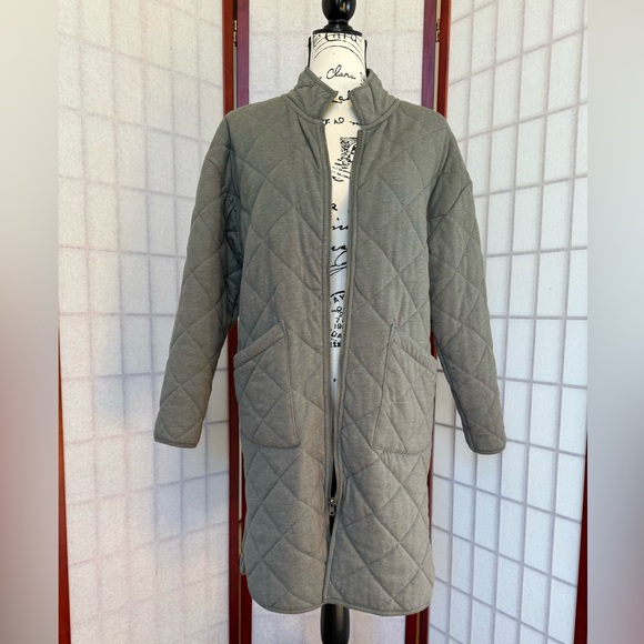 Quilted Long Jacket - EUC - Size XS - Picture 2 of 8